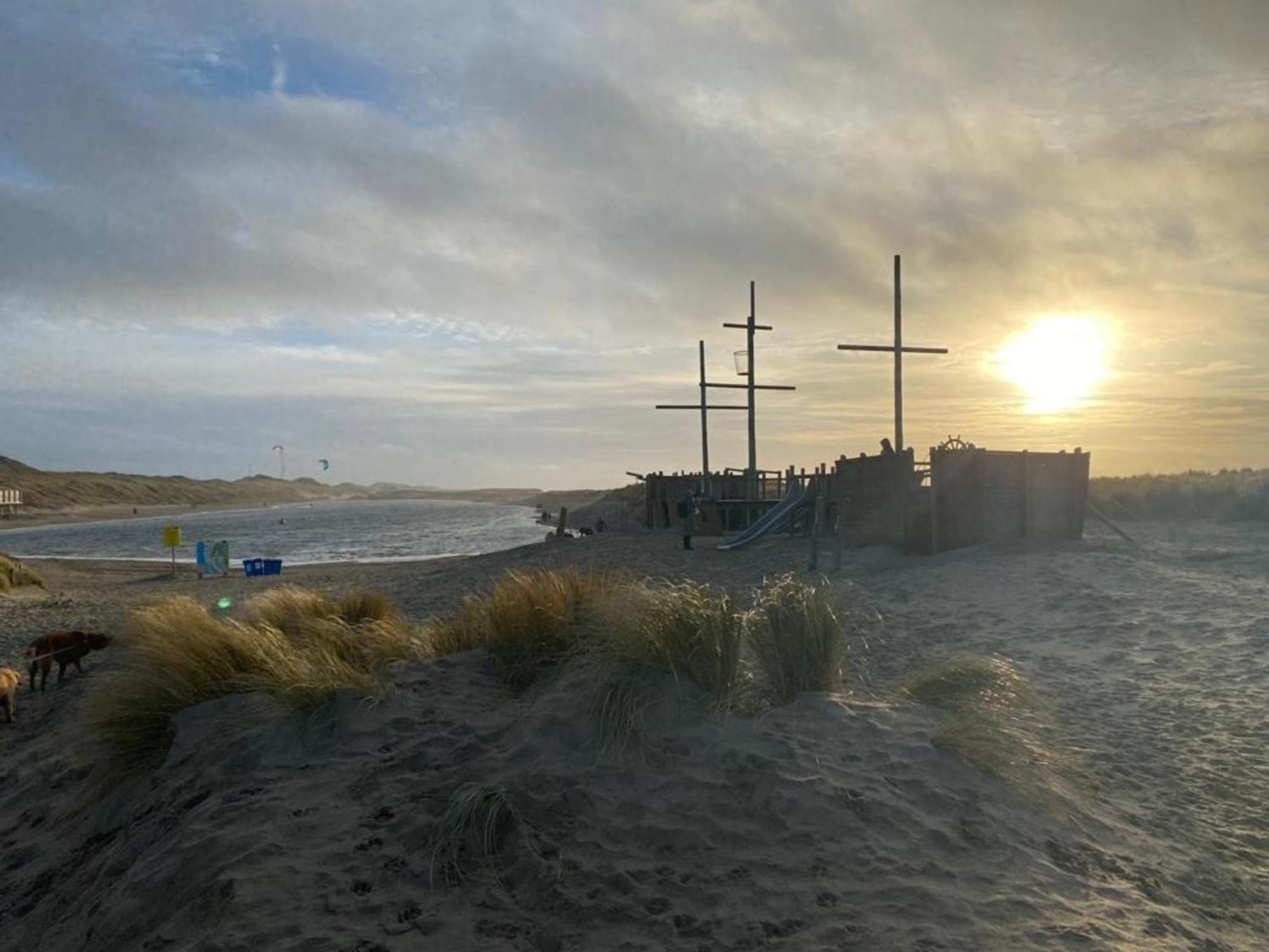 N 9Strandnahes, Hunde-Familienfreundliches Ferienhaus Callantsoog Buitenkant foto